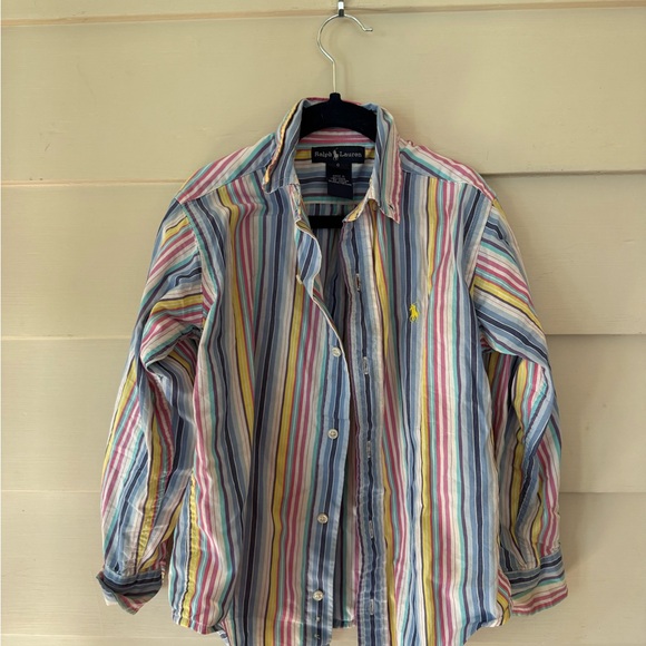Colorful  Button-Up Shirt - Picture 1 of 4
